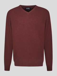 Pull Lambswool Como Col V Capel Grande Taille  homme grande taille - Capelstore