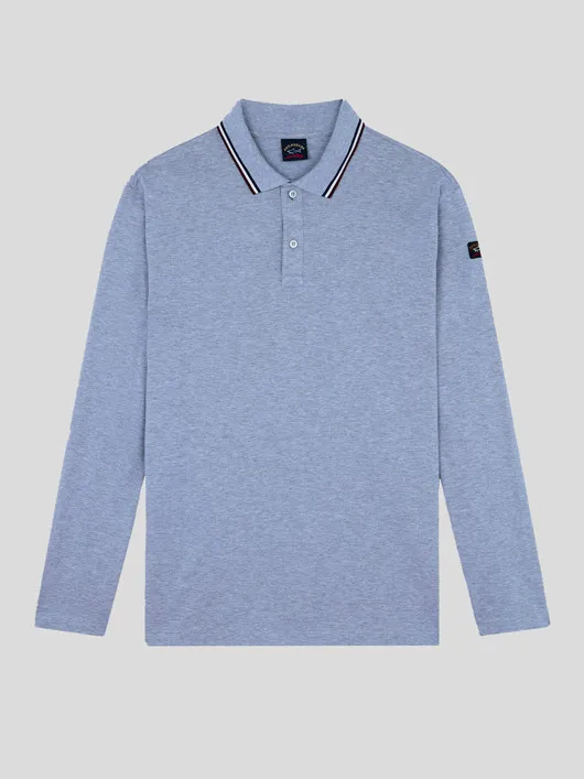 Polo Ml Gris Paul & Shark Grande Taille  homme grande taille - Capelstore