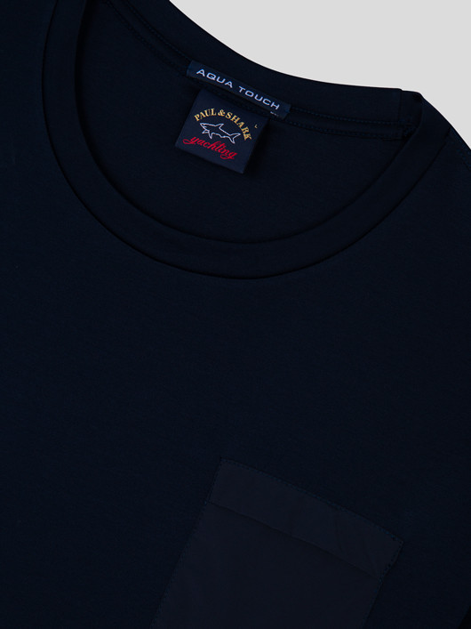Tee-shirt Avec Poche Paul & Shark Grande Taille homme grande taille - Capelstore