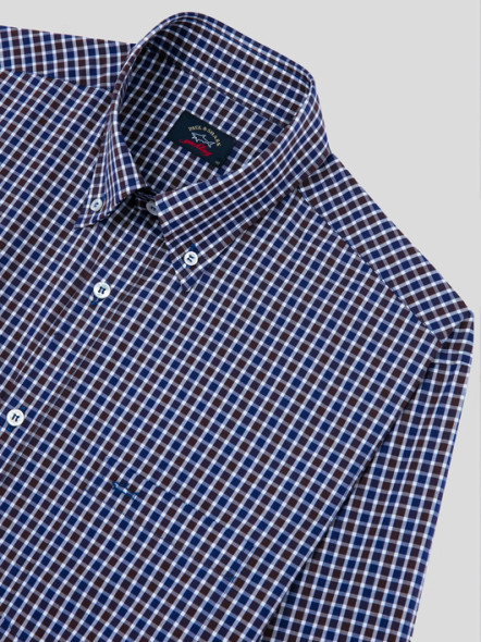 Chemise Carreaux Paul & Shark Grande Taille