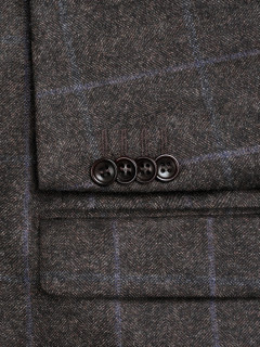Veste Chevrons Grds Drapiers Tissu Vitale Barberis Canonico  homme grande taille - Capelstore