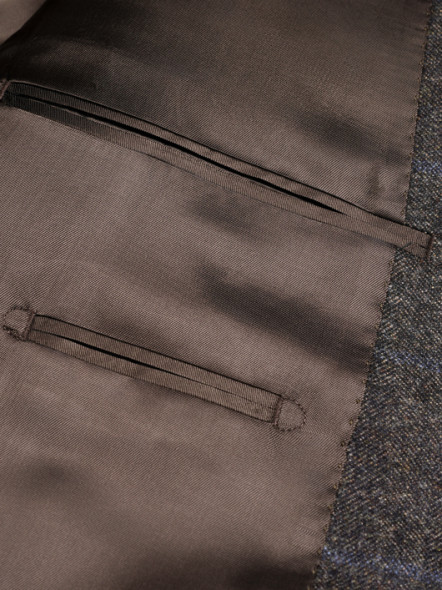 Veste Chevrons Grands Drapiers Tissu Vitale Barberis Canonico