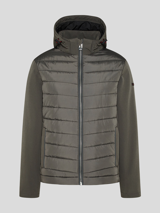 Blouson Matelasse Anthracite Bugatti Grande Taille  homme grande taille - Capelstore