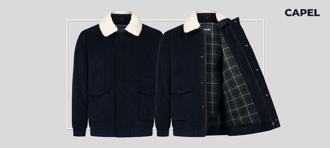 blouson sherpa capel homme fort